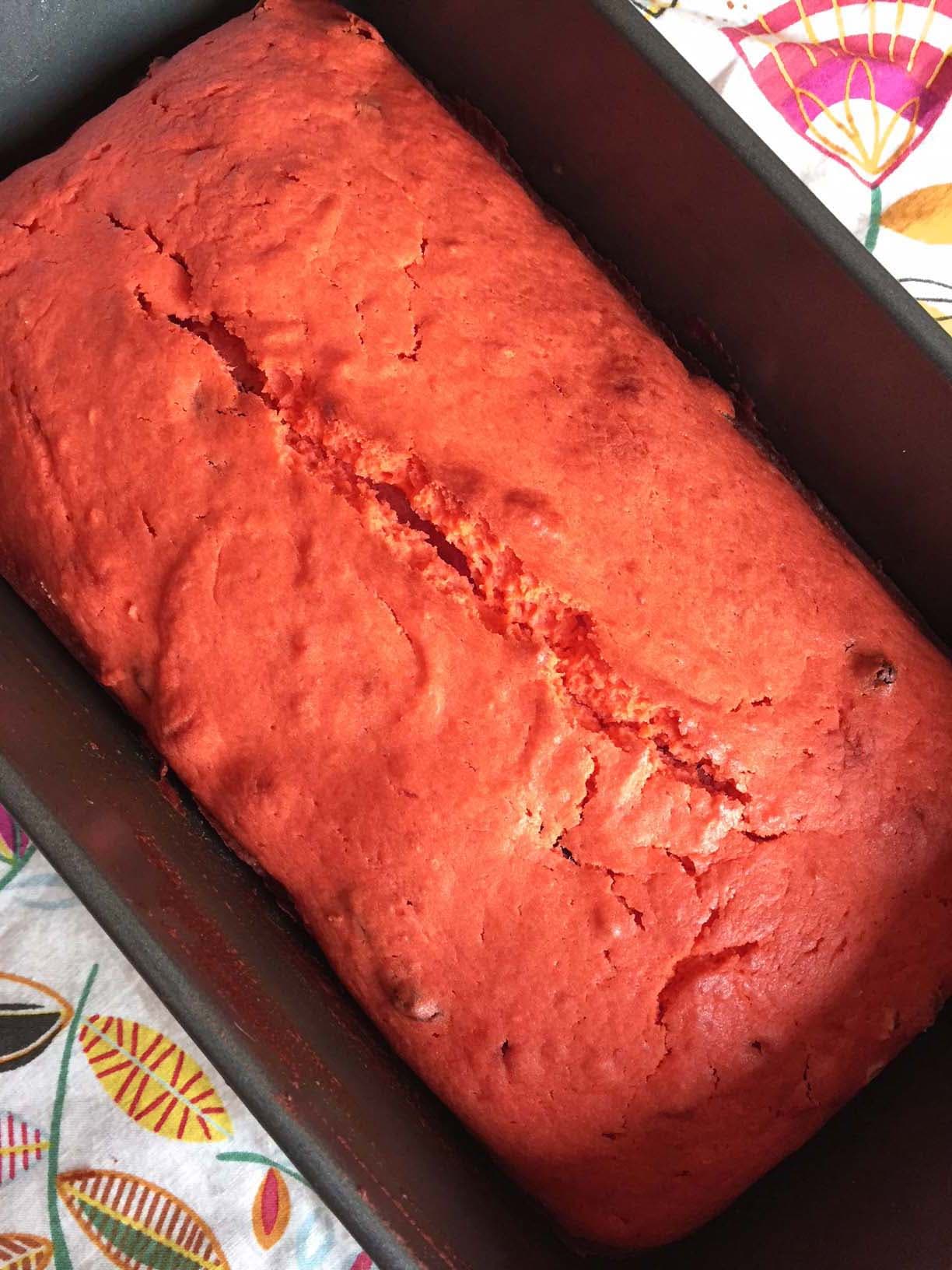 Watermelon Bread With Fresh Watermelon