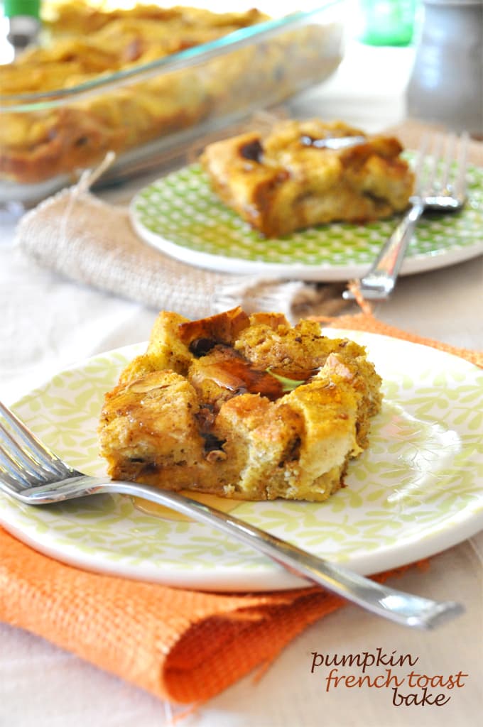 Pumpkin French Toast Bake: Make-Ahead Breakfast