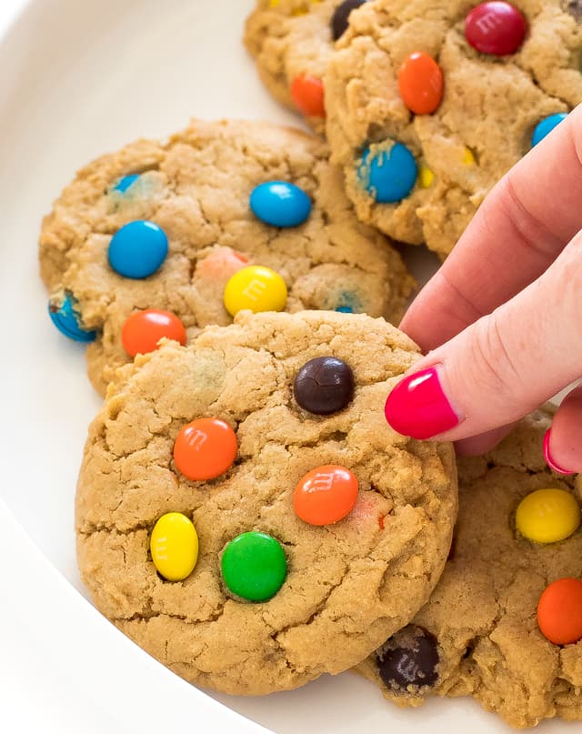 Peanut Butter M&M Cookies