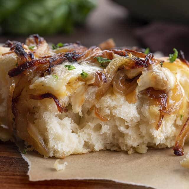 Chicken Alfredo Monkey Bread with Rotisserie Chicken