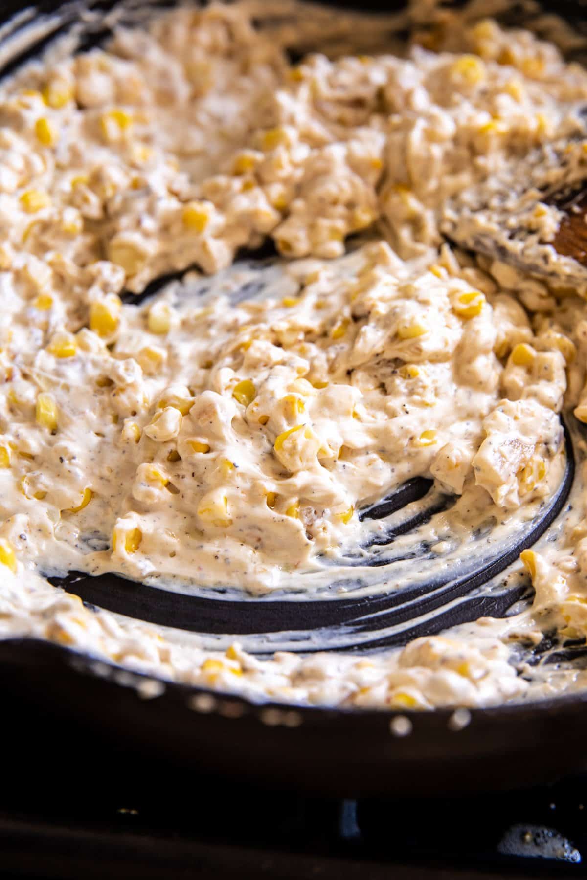 Mexican Street Corn Dip with Chili Butter and Cotija